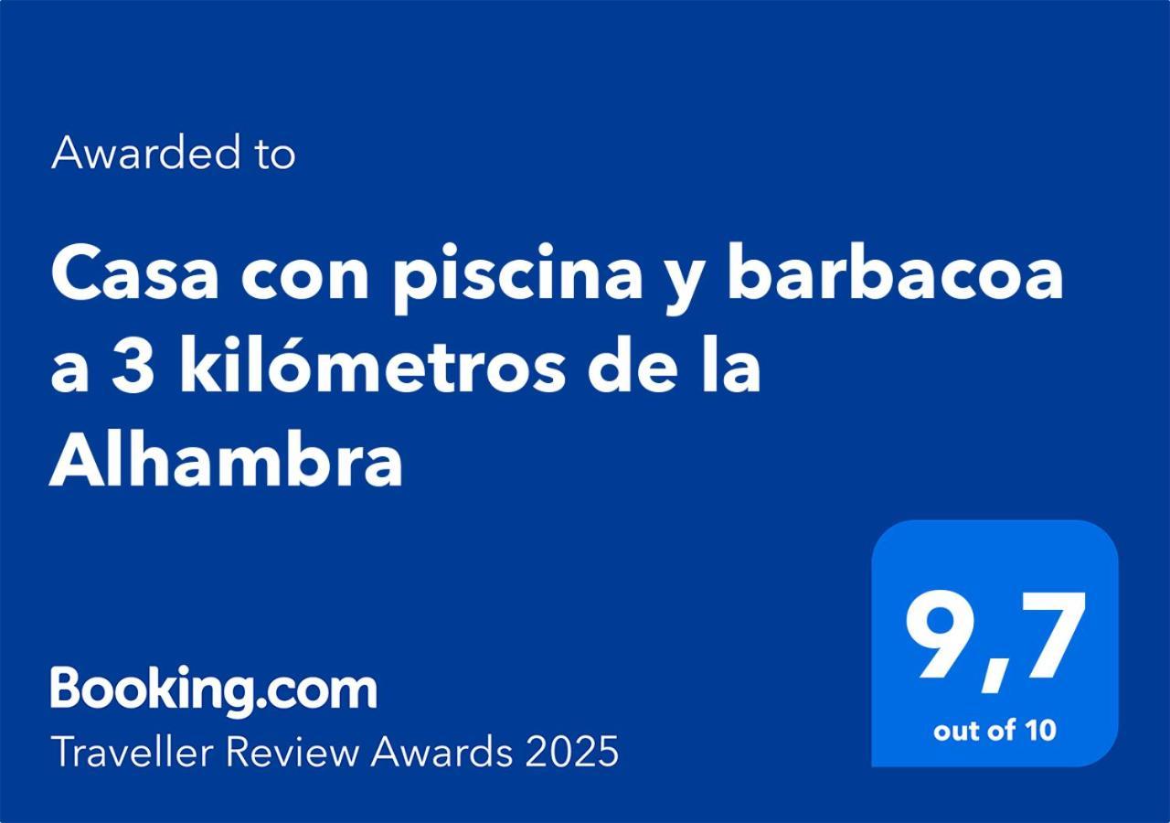 Casa Con Piscina Y Barbacoa A 3 Kilometros De La Alhambra Vila Huétor Vega Exterior foto