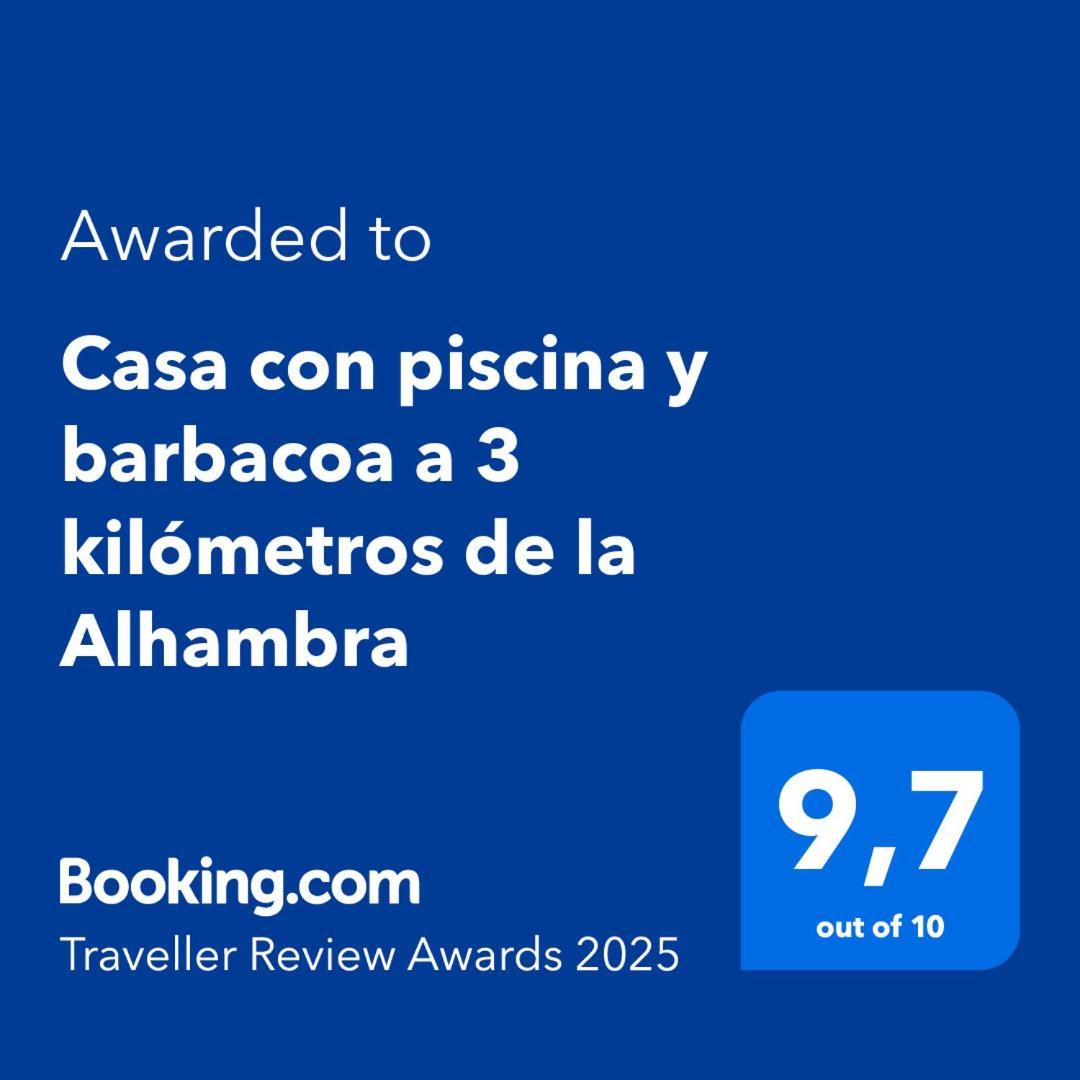 Casa Con Piscina Y Barbacoa A 3 Kilometros De La Alhambra Vila Huétor Vega Exterior foto